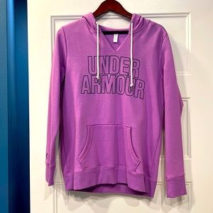 A nice lilac. loose fit, Under Armour womens sweatshirts,  (New) still has tag